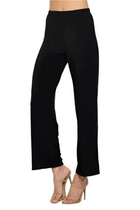 019- Jostar Black Flared Stretch Pant