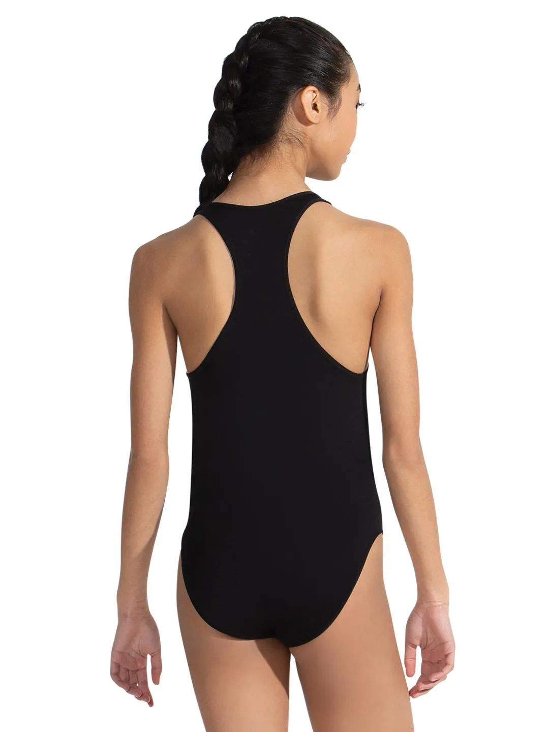 11374W Seamless Rib Racerback Leotard