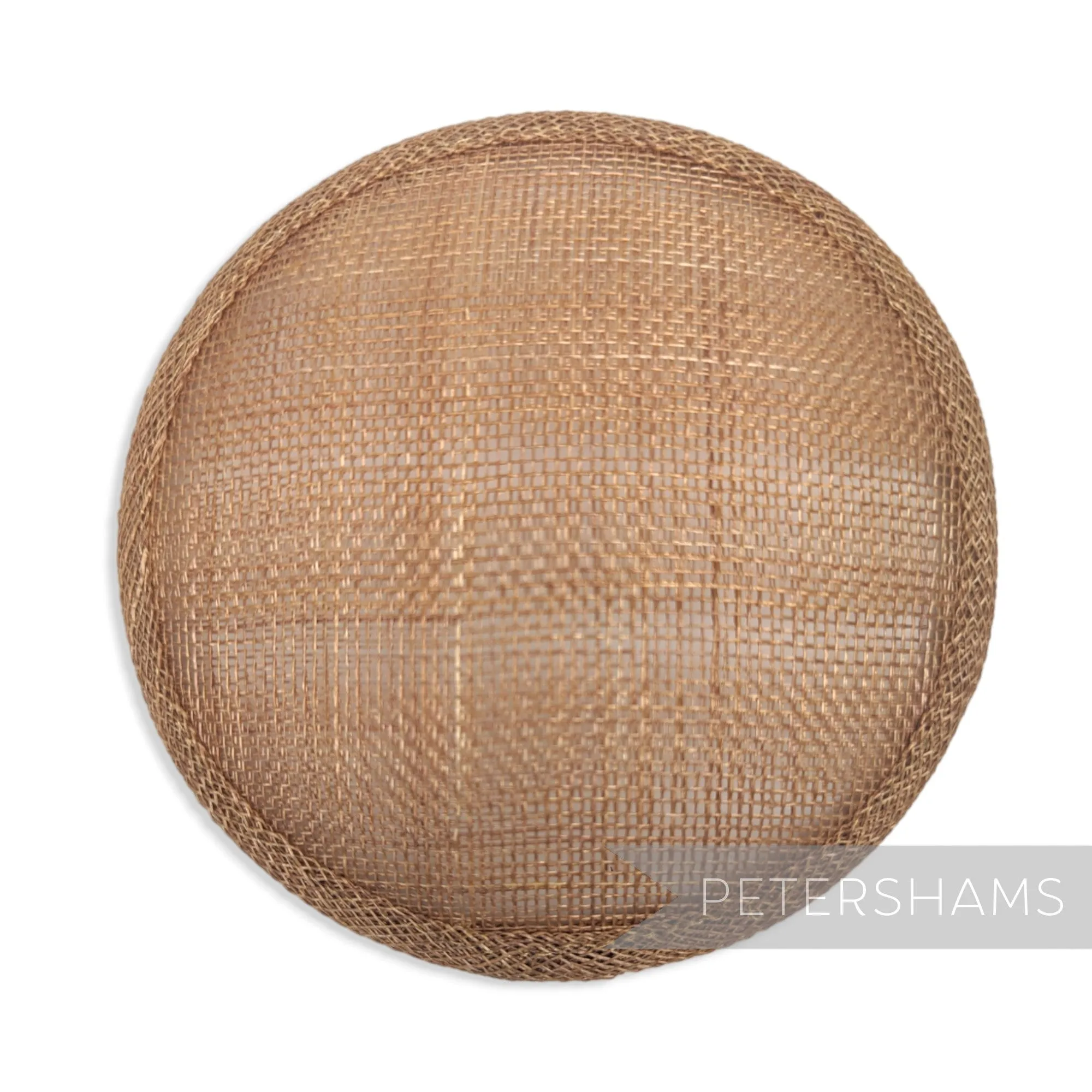 13.5cm Round Sinamay Hat Base