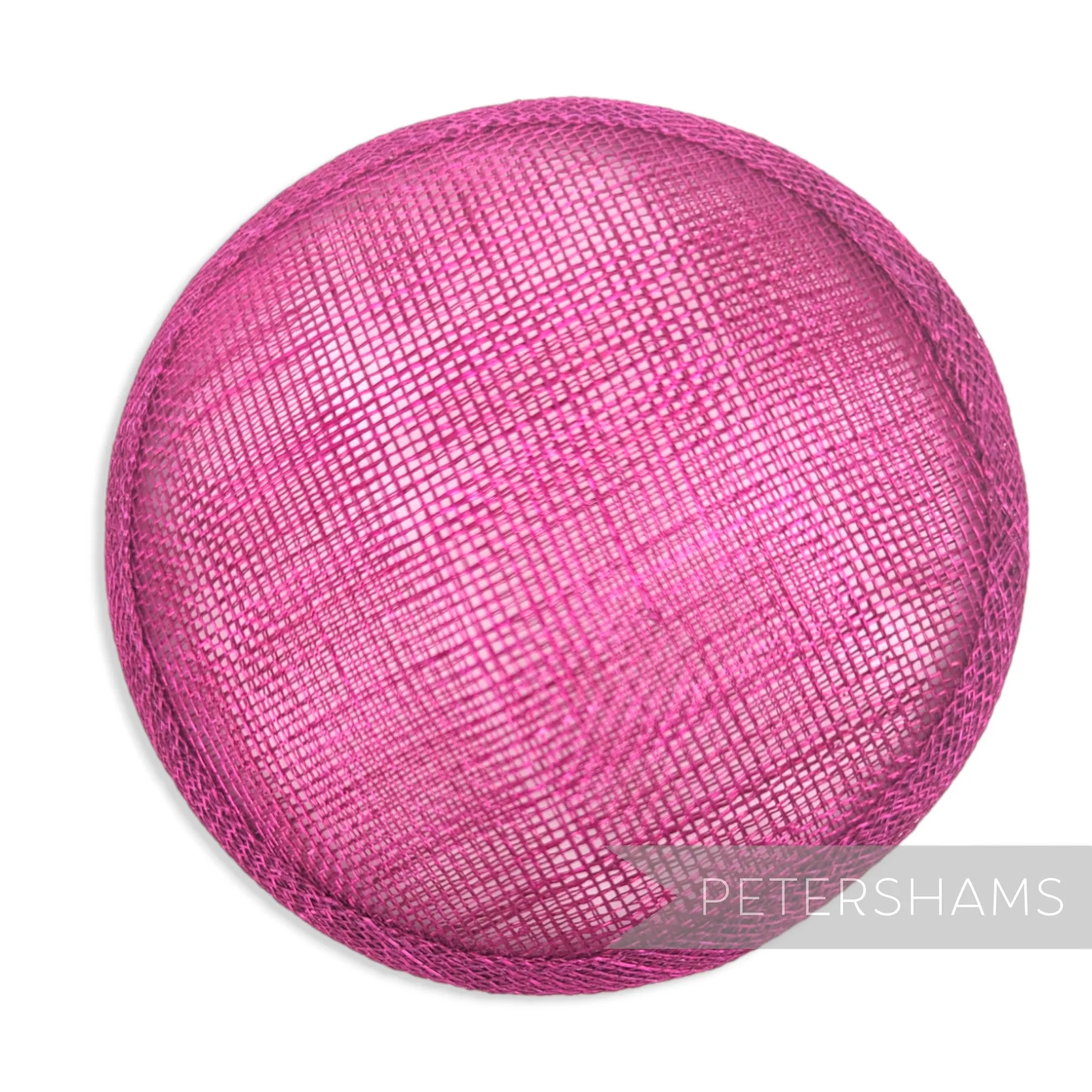 13.5cm Round Sinamay Hat Base