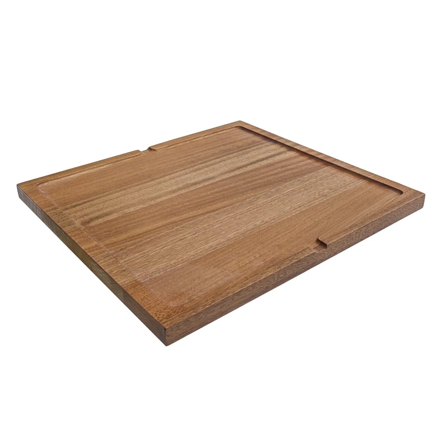 17 x 16 inch Solid Wood Dual Tier Replacement Cutting Board for Workstation Sinks