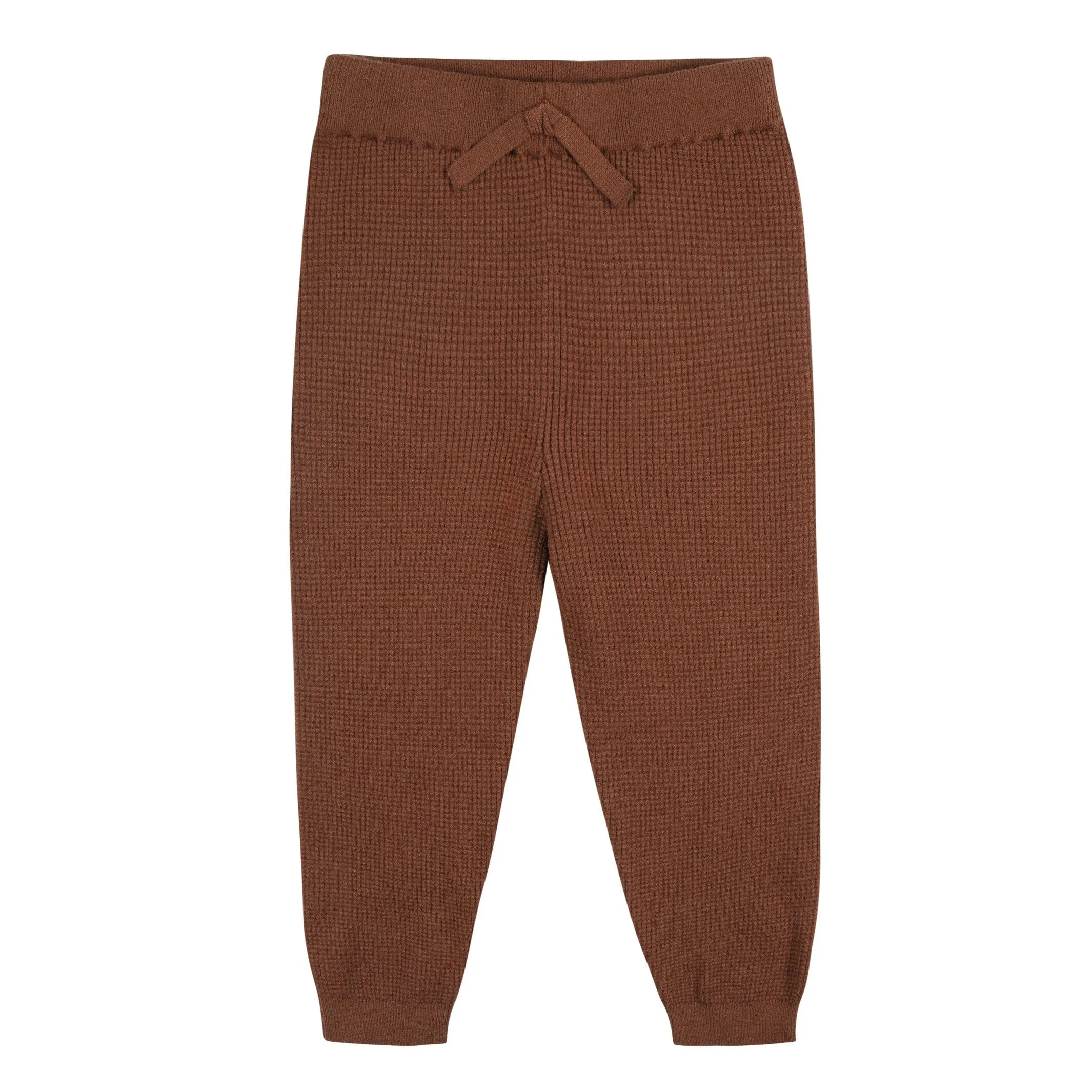 2-Piece Infant and Toddler Boys Rust Sweater Knit Set