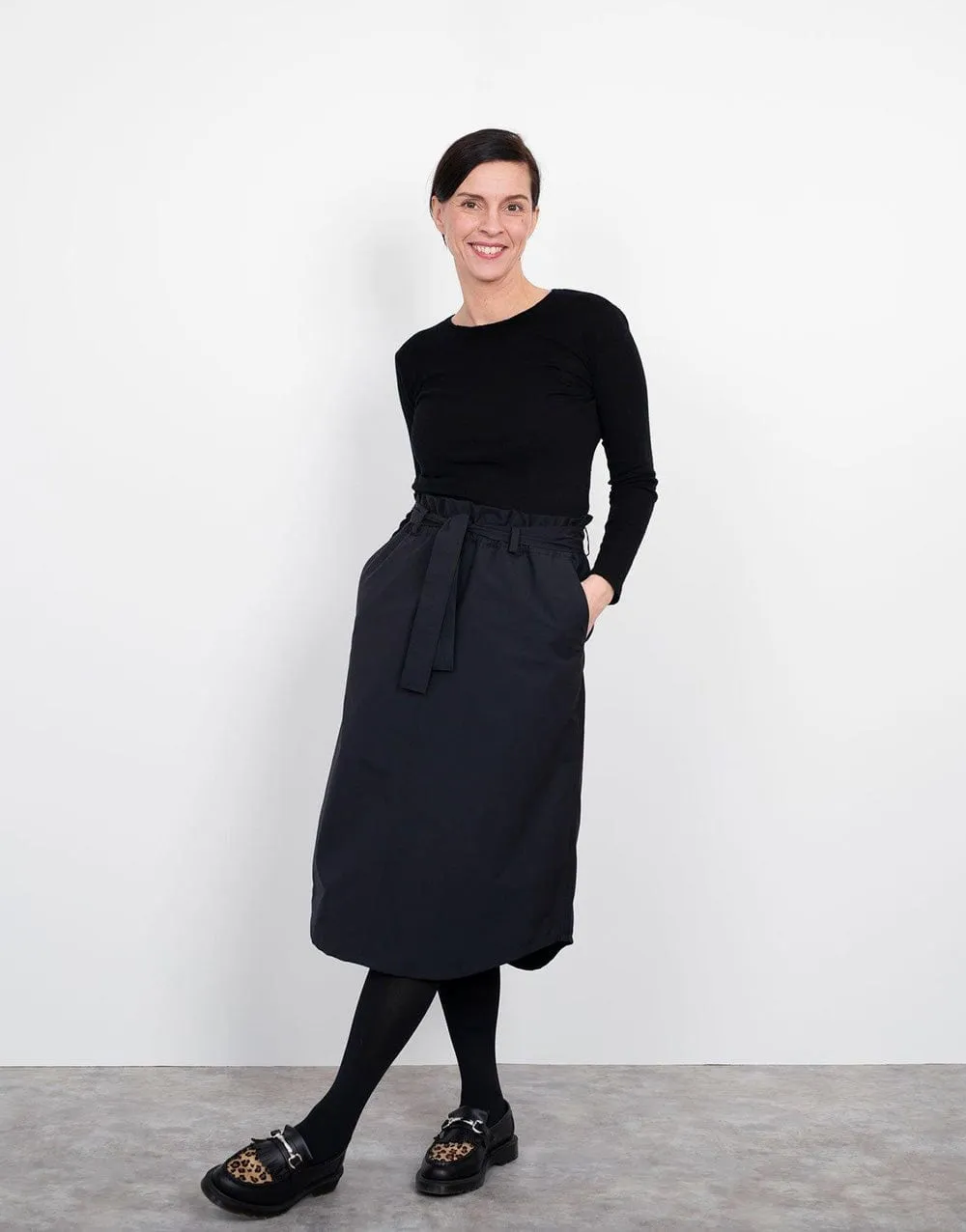 A-Line Midi Skirt Sewing Pattern, The Assembly Line