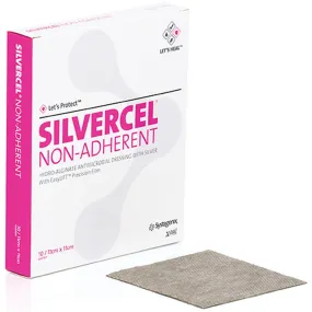 Acelity (Systagenix) CAD7011 Silvercel Non-Adherent Hydro-Alginate Antimicrobial Dressing With Silver 11cm X11cm