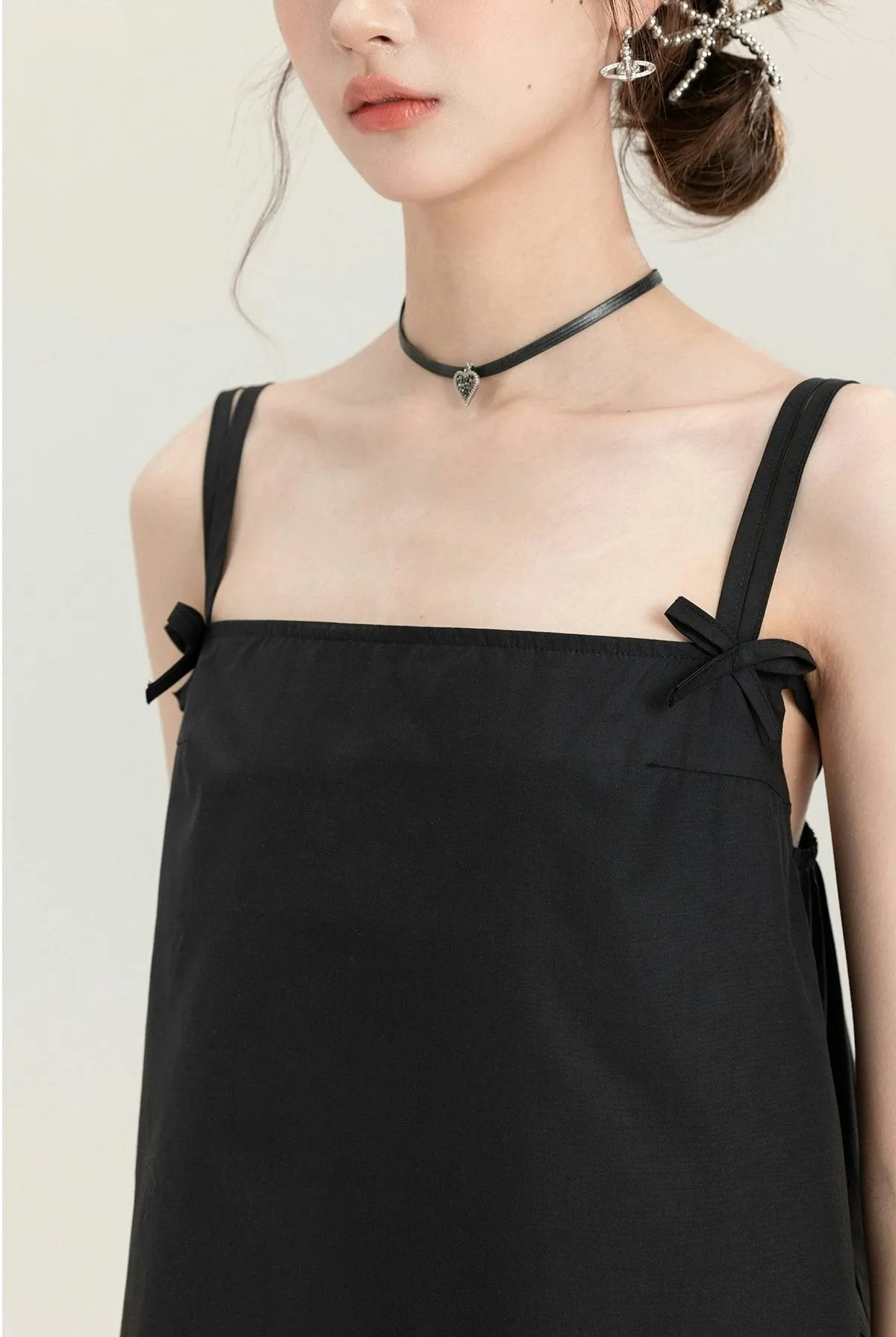 Adjustable Strap Flare-Fit Camisole Top