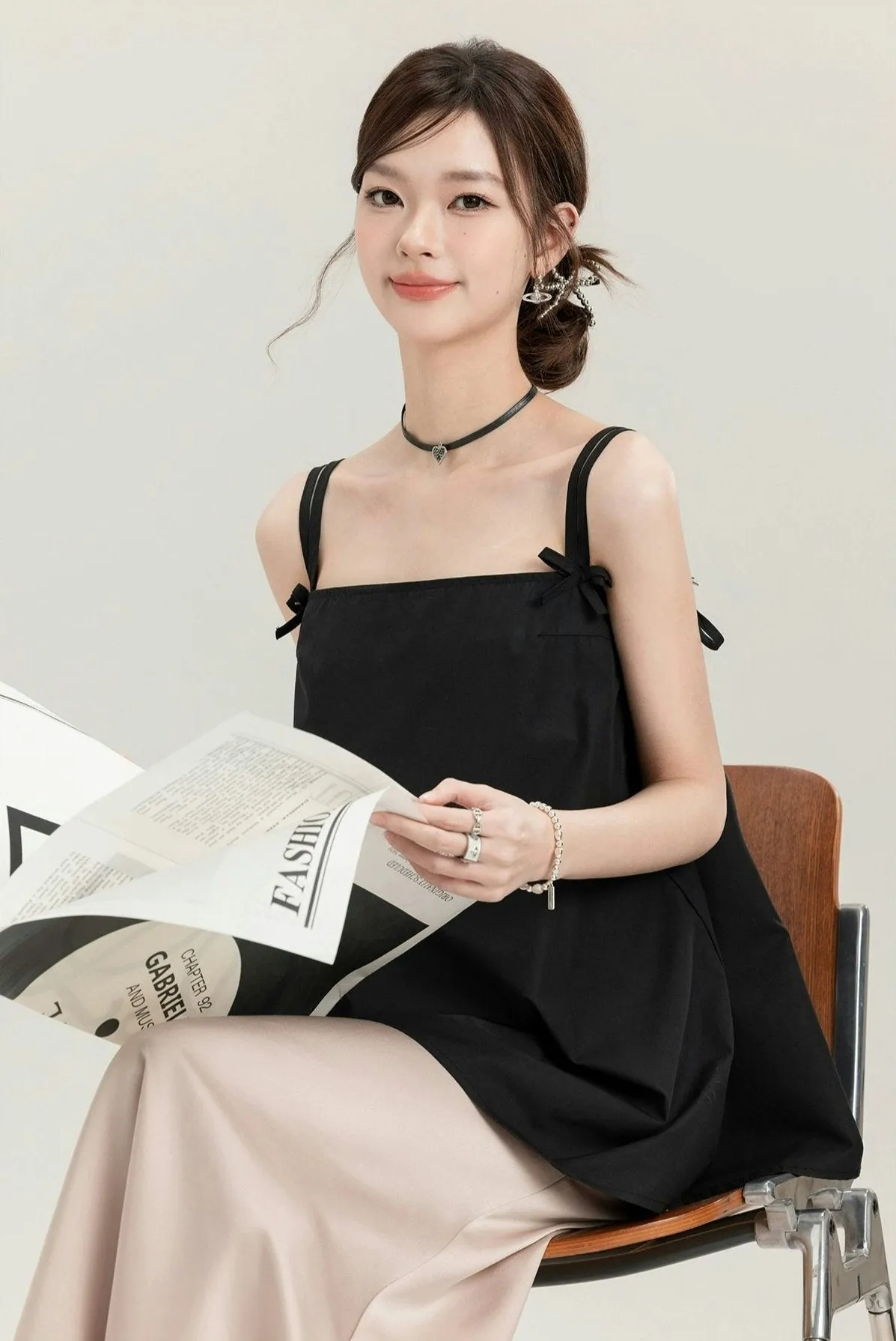 Adjustable Strap Flare-Fit Camisole Top