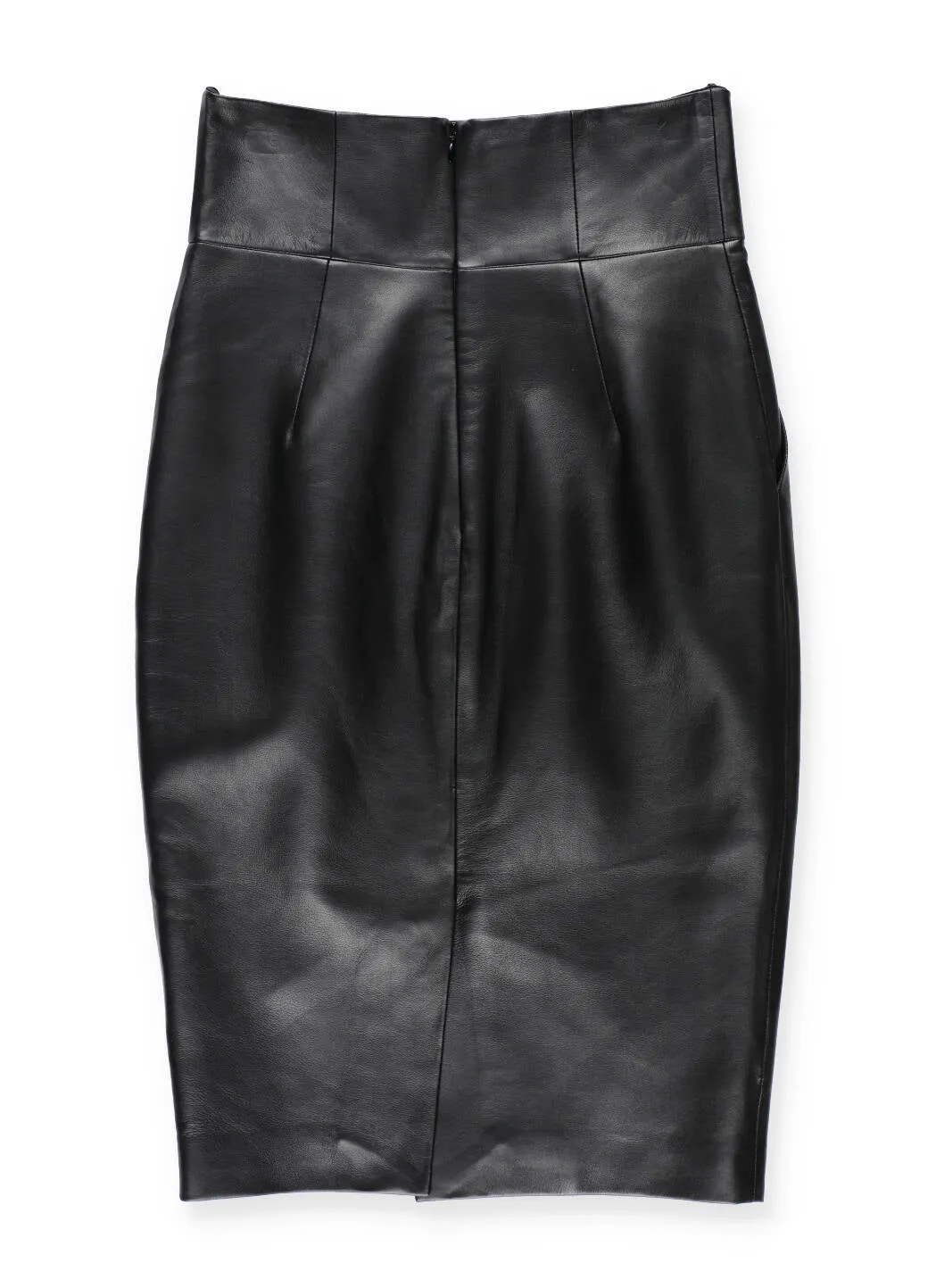 Alexandre Vauthier Leather Pencil Skirt