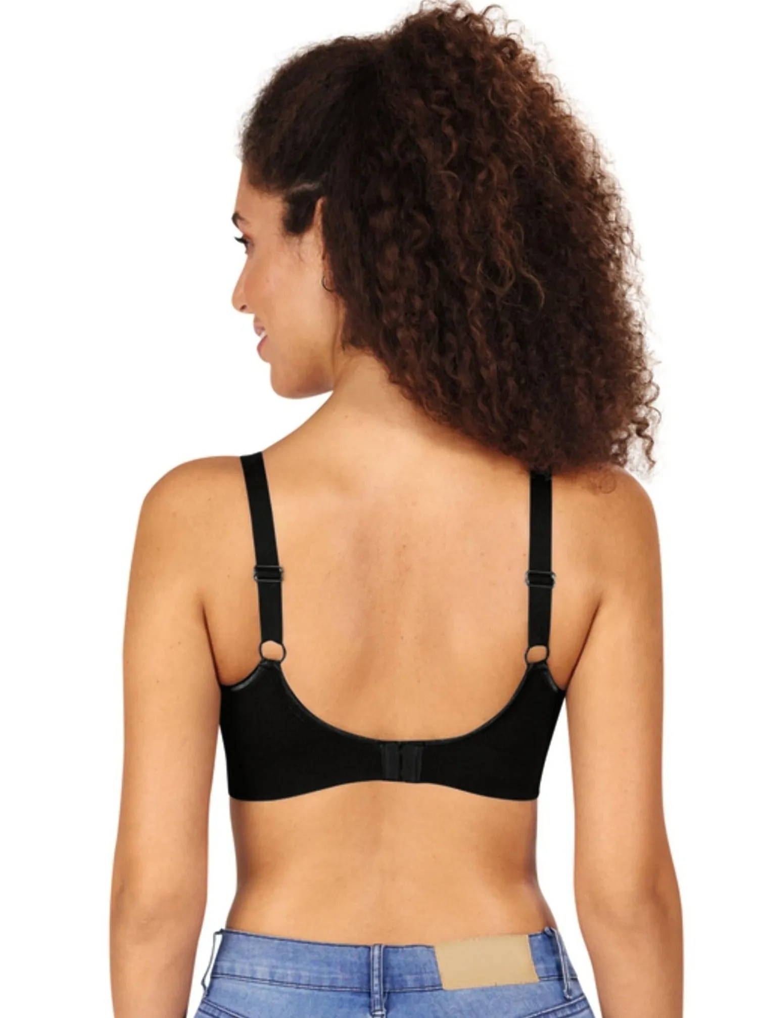 Amoena Eliza Wire Free Mastectomy Bra - Black