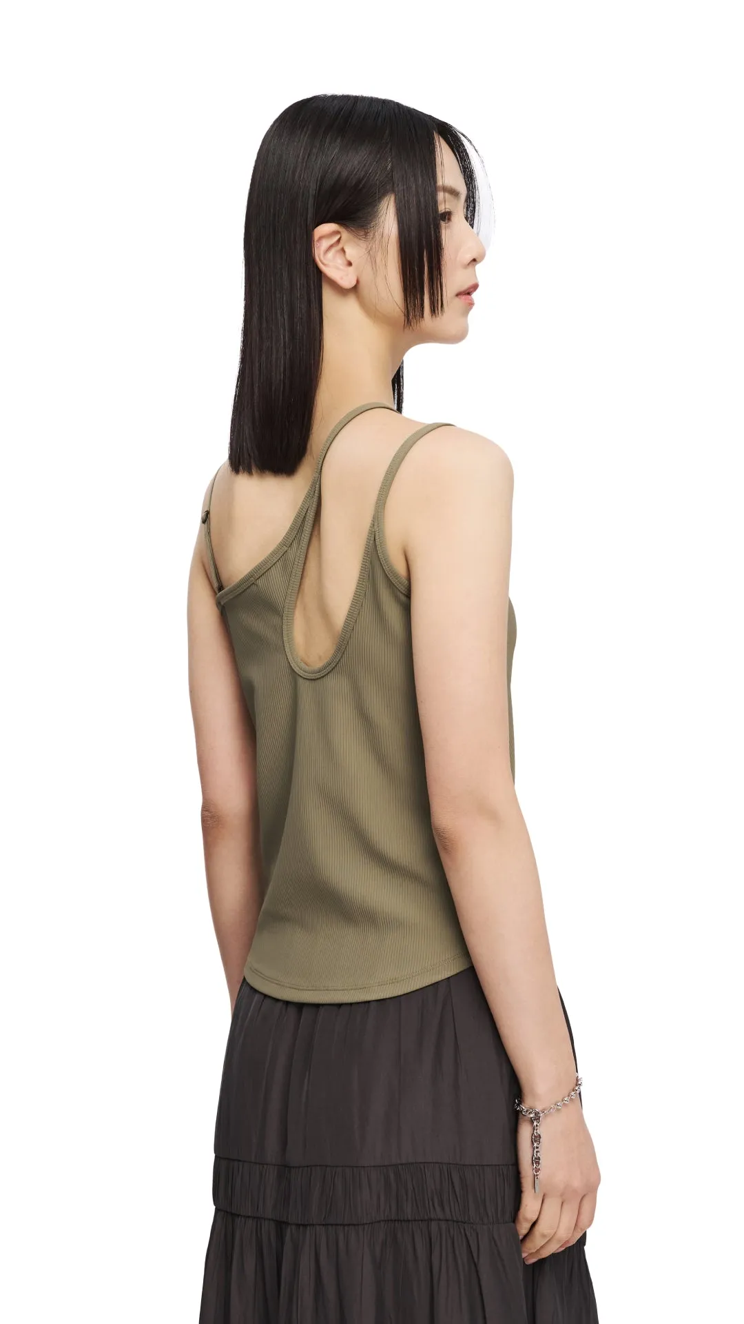 Asymmetrical Strap Vest