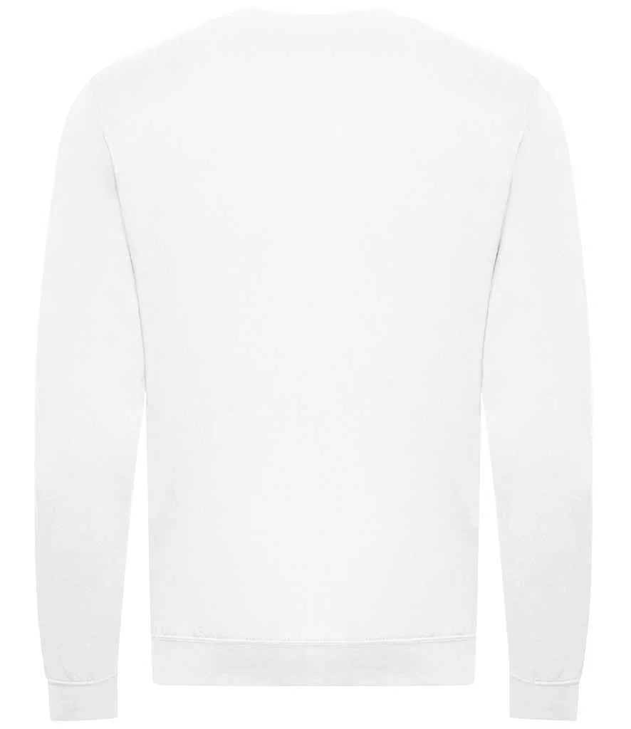 AWDis Unisex Organic Sweatshirt | Arctic White