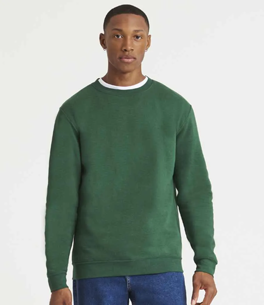 AWDis Unisex Organic Sweatshirt | Bottle Green