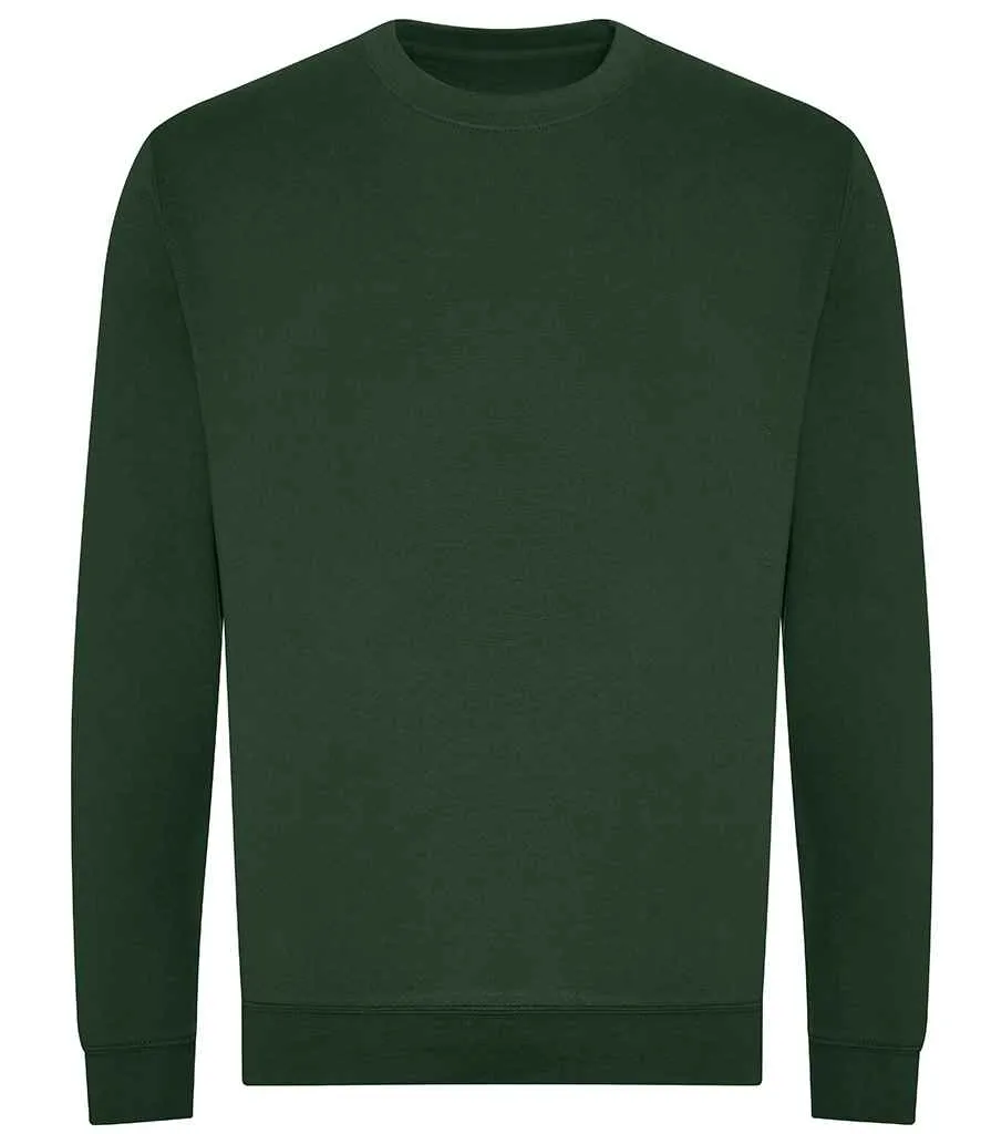 AWDis Unisex Organic Sweatshirt | Bottle Green