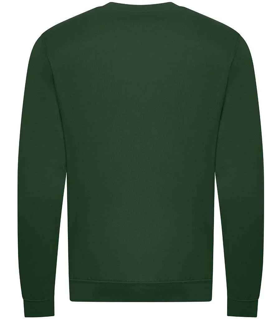 AWDis Unisex Organic Sweatshirt | Bottle Green