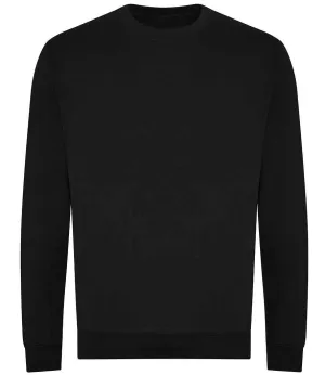 AWDis Unisex Organic Sweatshirt | Deep Black