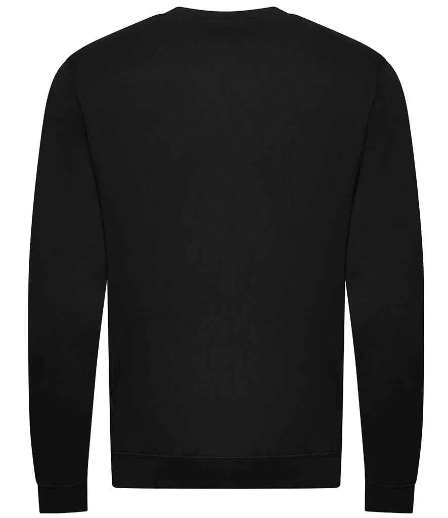 AWDis Unisex Organic Sweatshirt | Deep Black