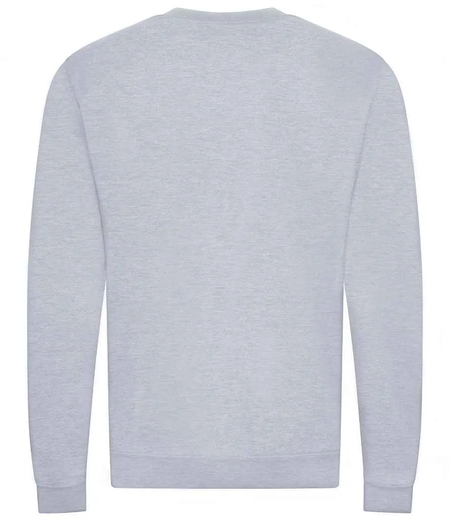 AWDis Unisex Organic Sweatshirt | Heather Grey