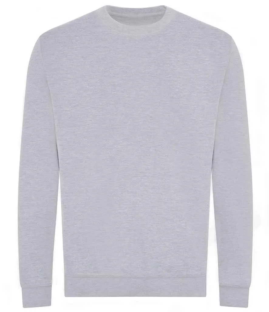 AWDis Unisex Organic Sweatshirt | Heather Grey