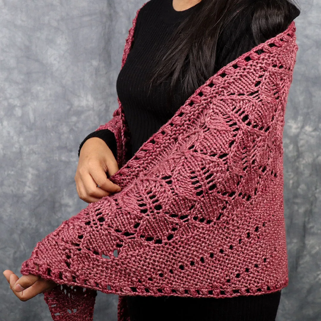 Azalea Spring Scarf - Knitting Pattern