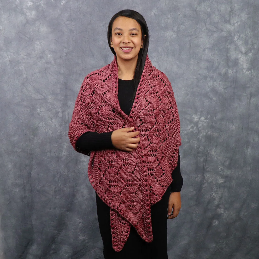 Azalea Spring Scarf - Knitting Pattern