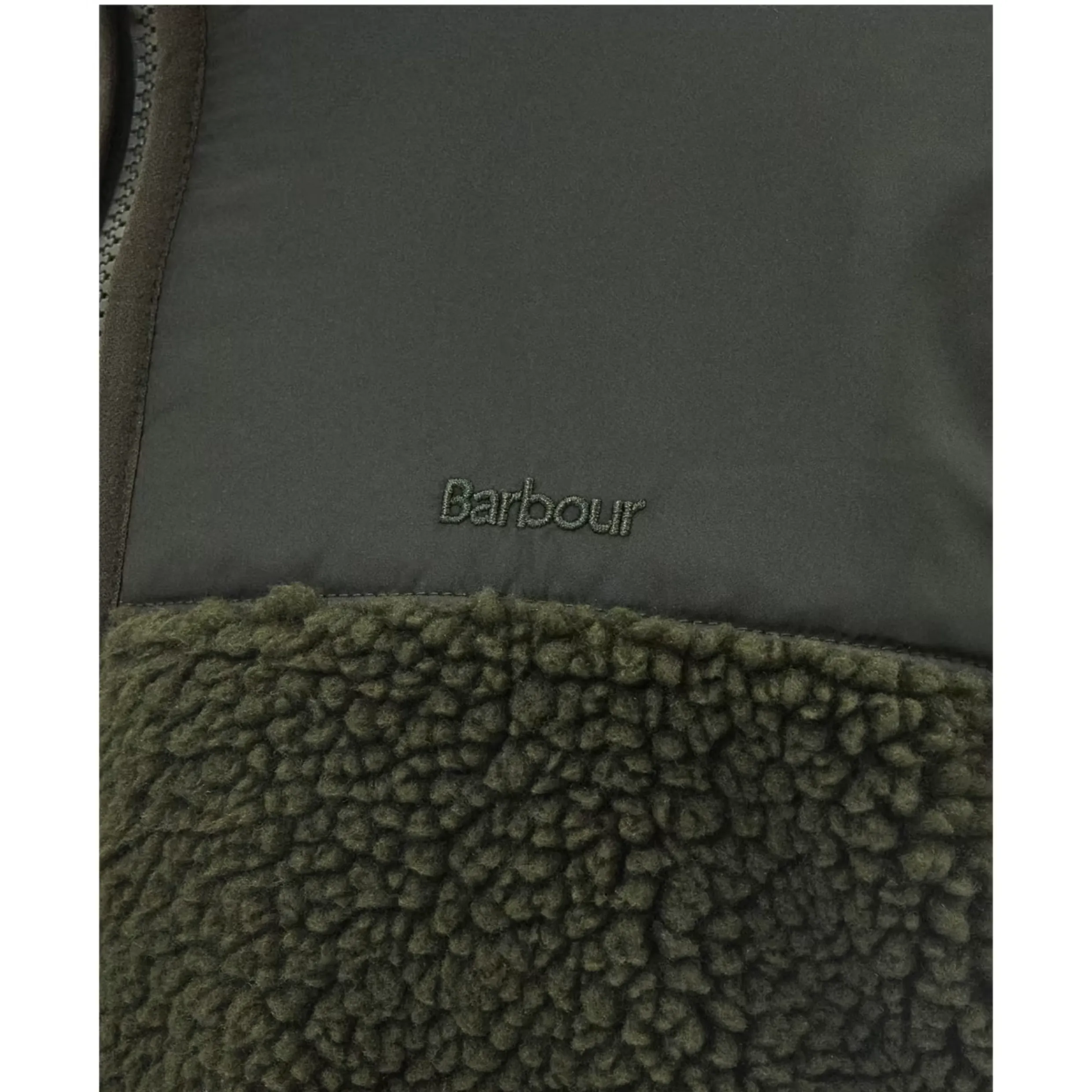 Barbour Hobson Fleece Jacket MFL0170 - Olive