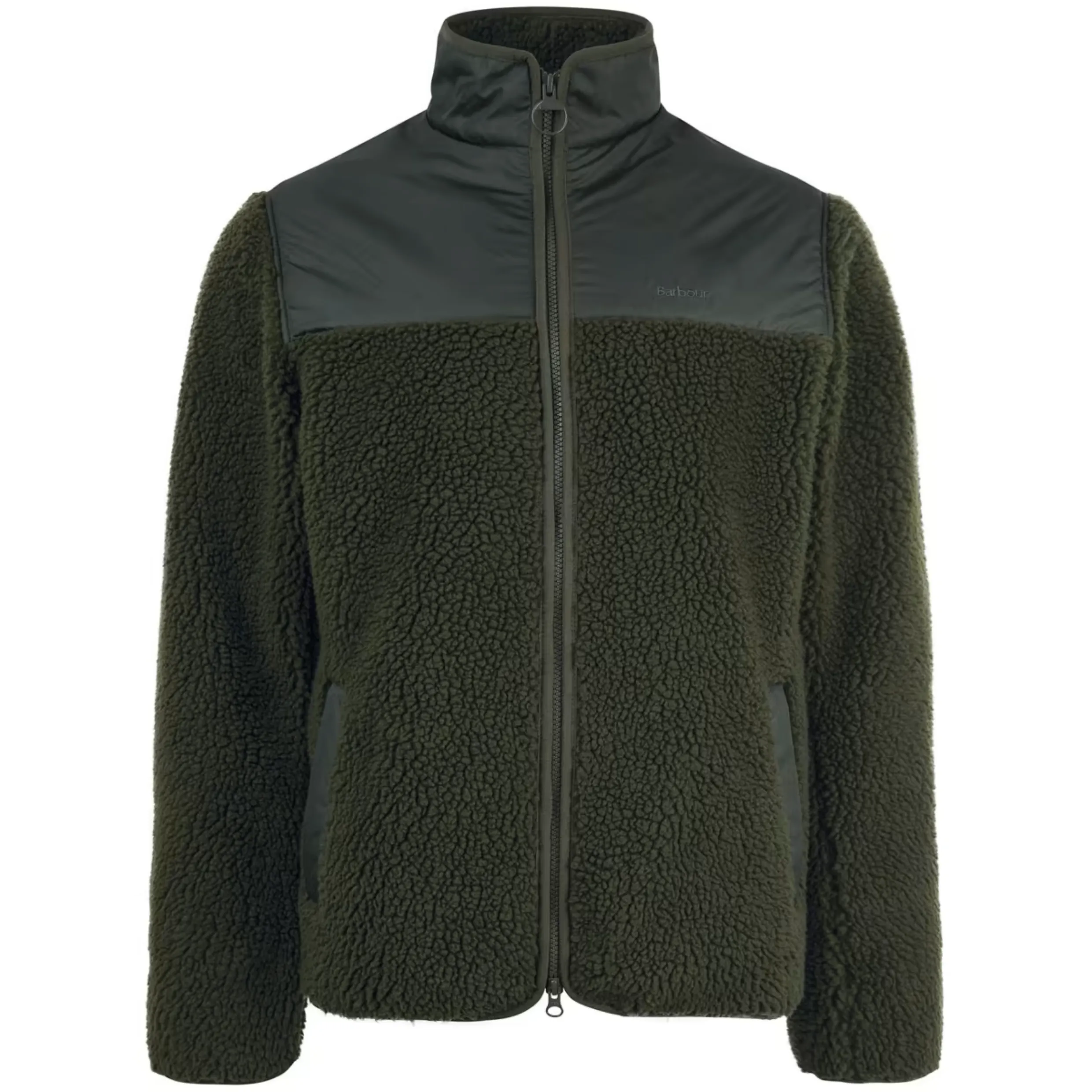 Barbour Hobson Fleece Jacket MFL0170 - Olive