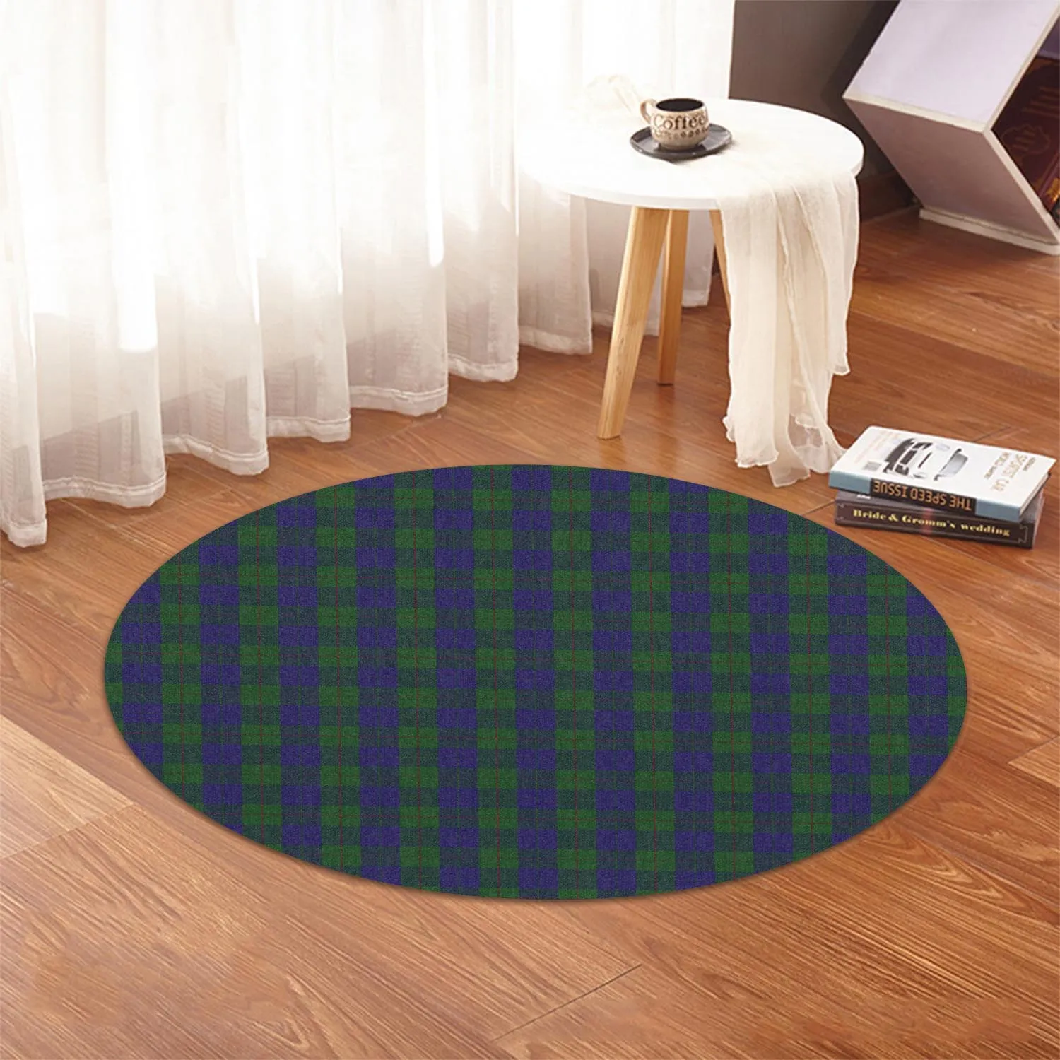 Barclay Tartan Round Rug