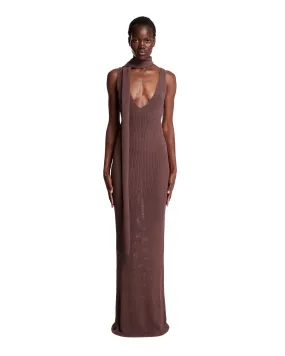 Beige Vega Maxi Dress