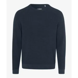 Brax Round-neck Pullover 23-2208 Roy Crew Monochrome