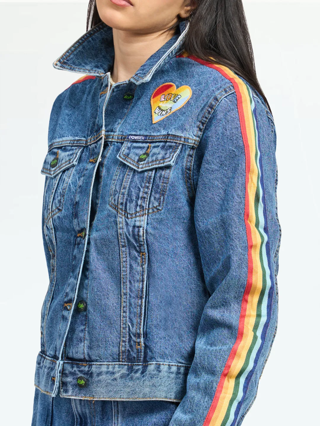 Bristol Denim Basic Jacket With Patch