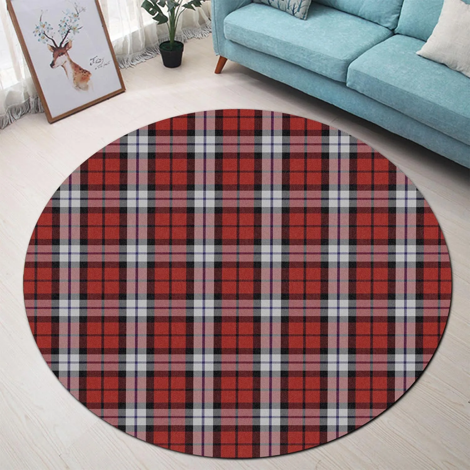 Brodie Dress Tartan Round Rug