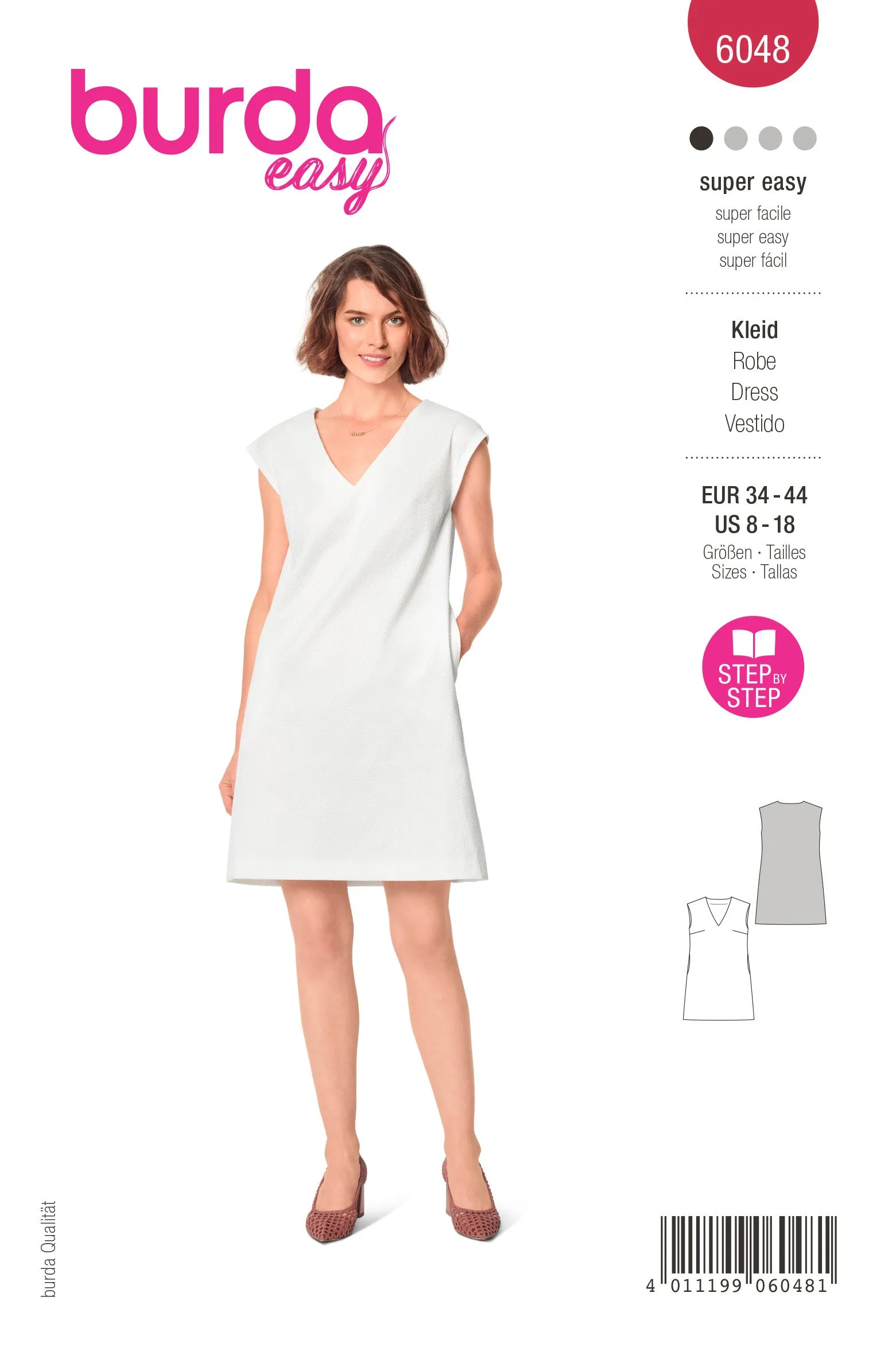 Burda Shift Dress 6048