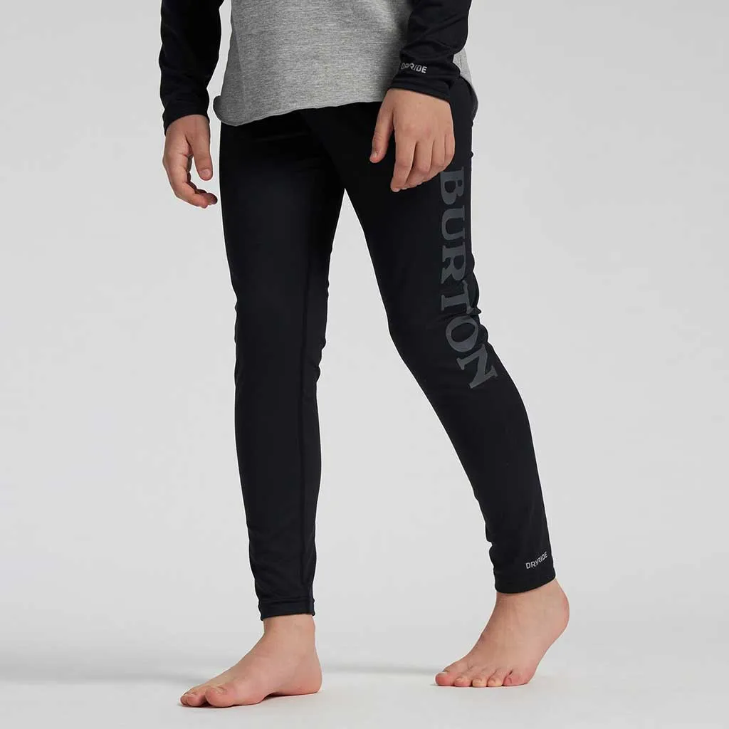 Burton Kids Midweight Thermal Pant - True Black