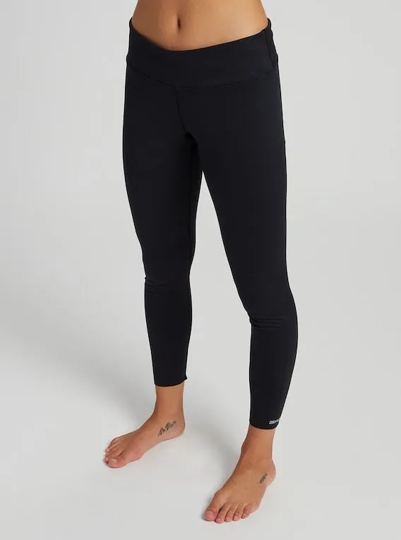 Burton Women's Midweight Base Layer Pants - True Black 2024