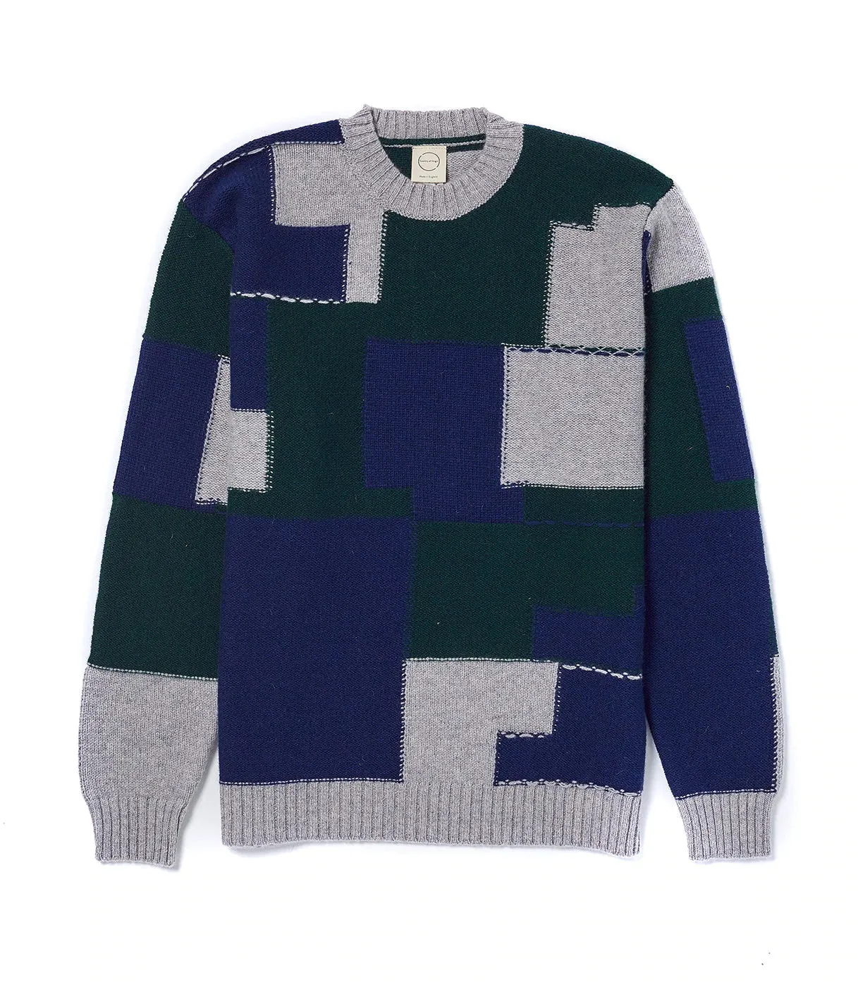 Cableknit Lambswool Crew