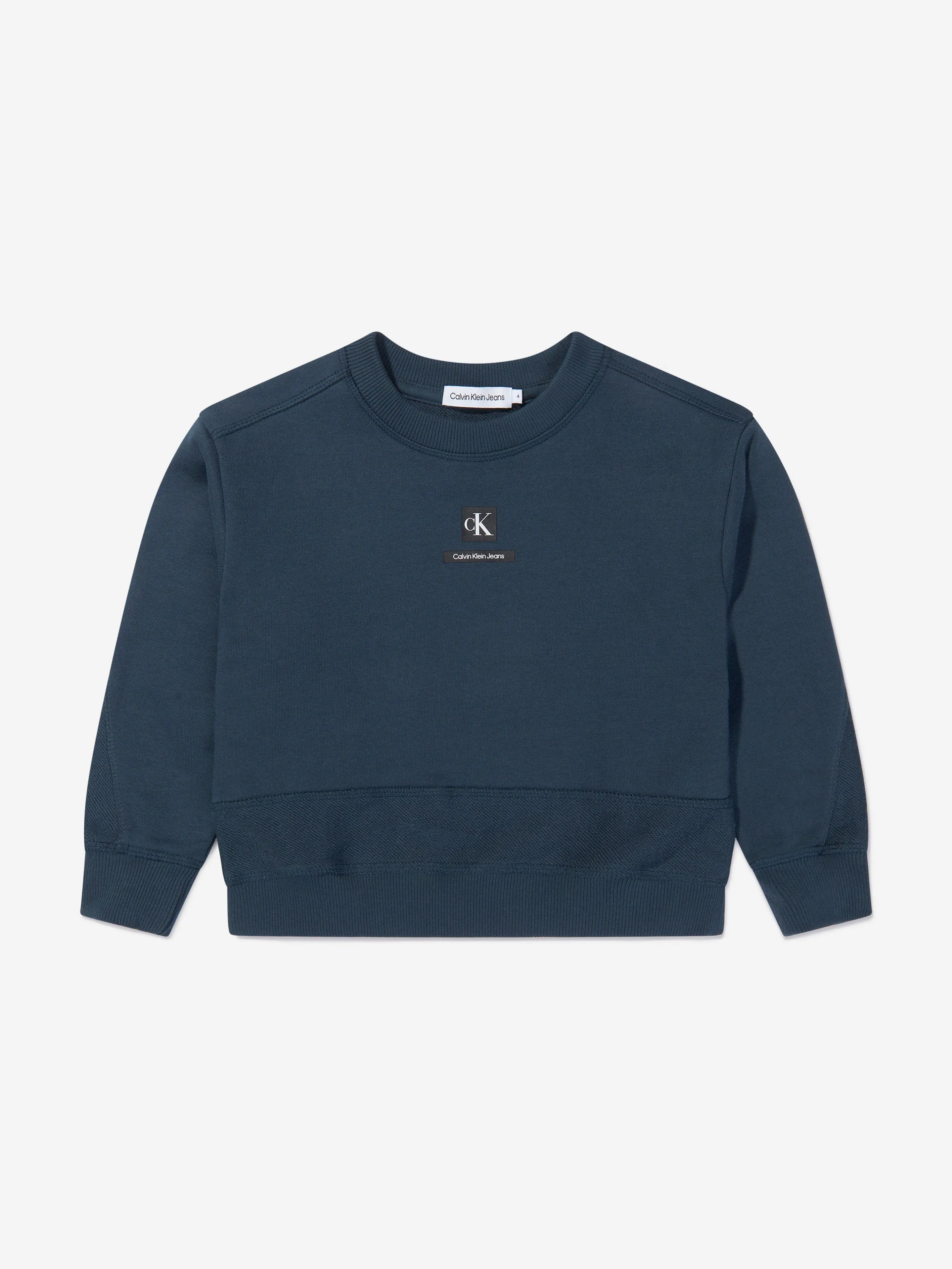 Calvin Klein Boys Reversed Terry Sweatshirt