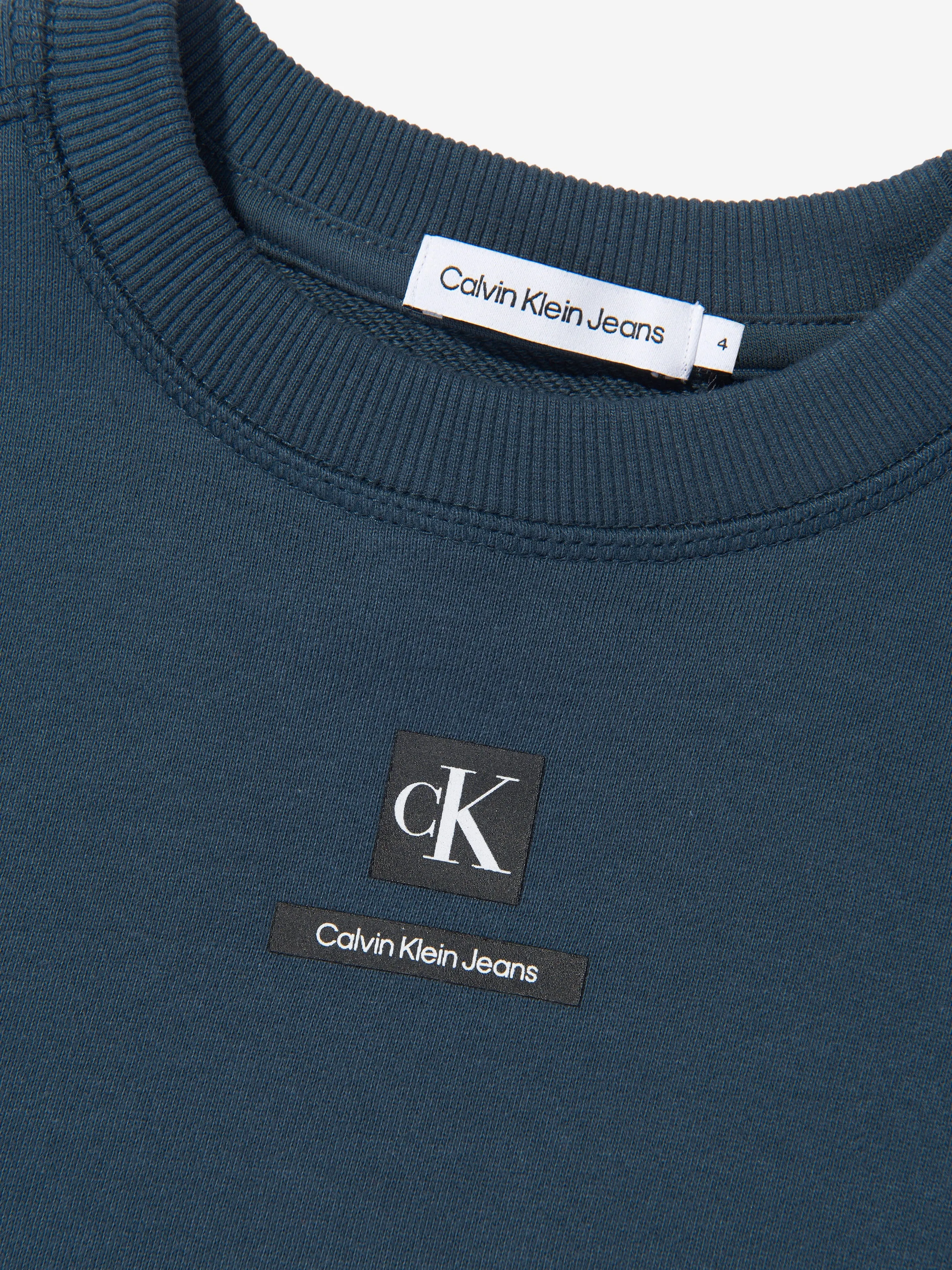 Calvin Klein Boys Reversed Terry Sweatshirt