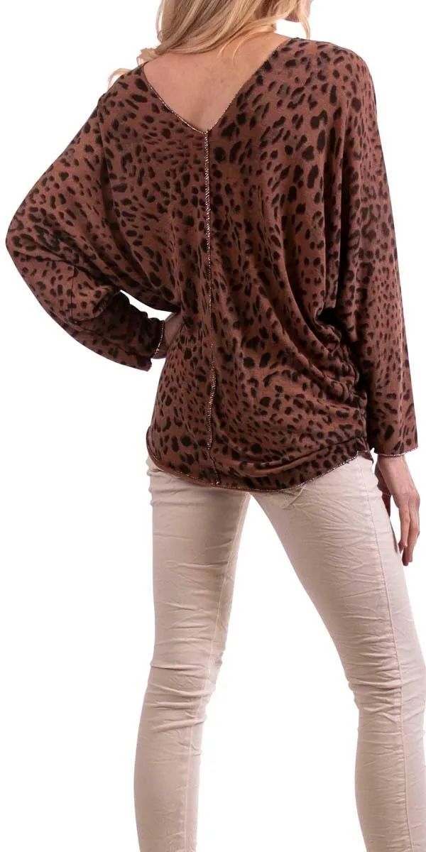 Cammie Leopard Sweater