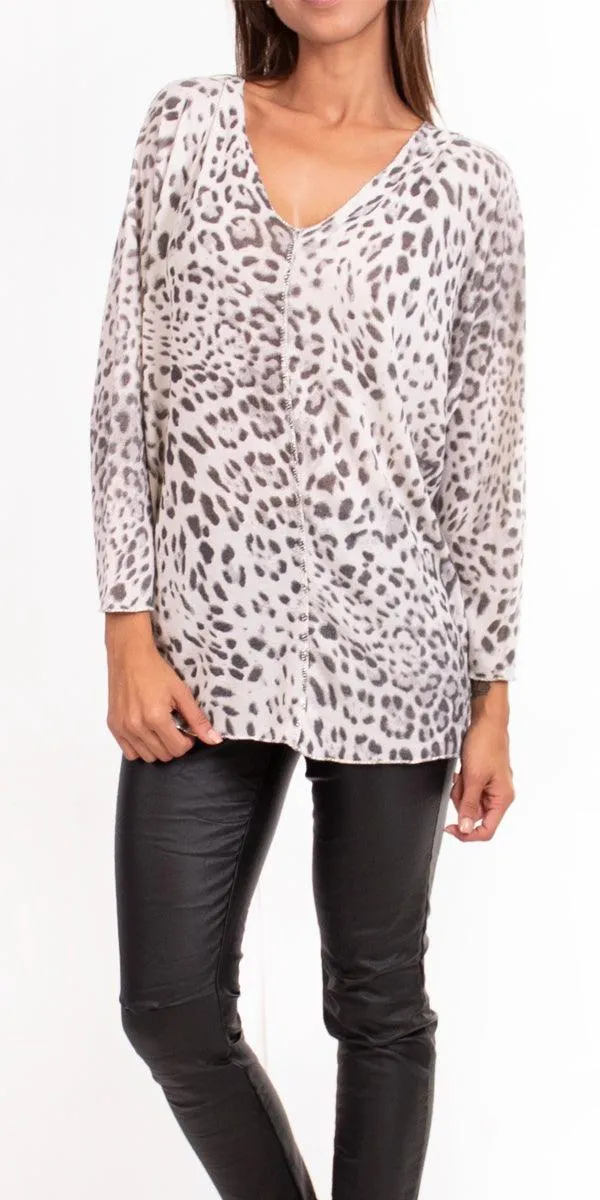 Cammie Leopard Sweater