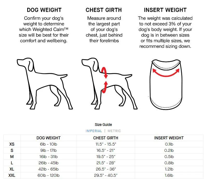 Canada Pooch Weighted Calming Vest - Grey