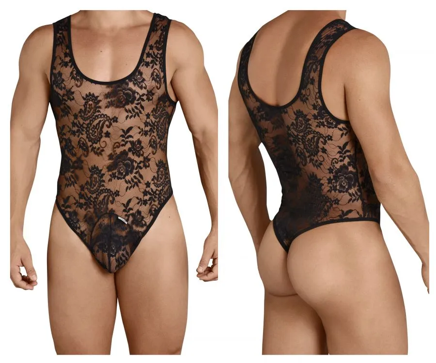 CandyMan 99380 Bodysuit Color Black