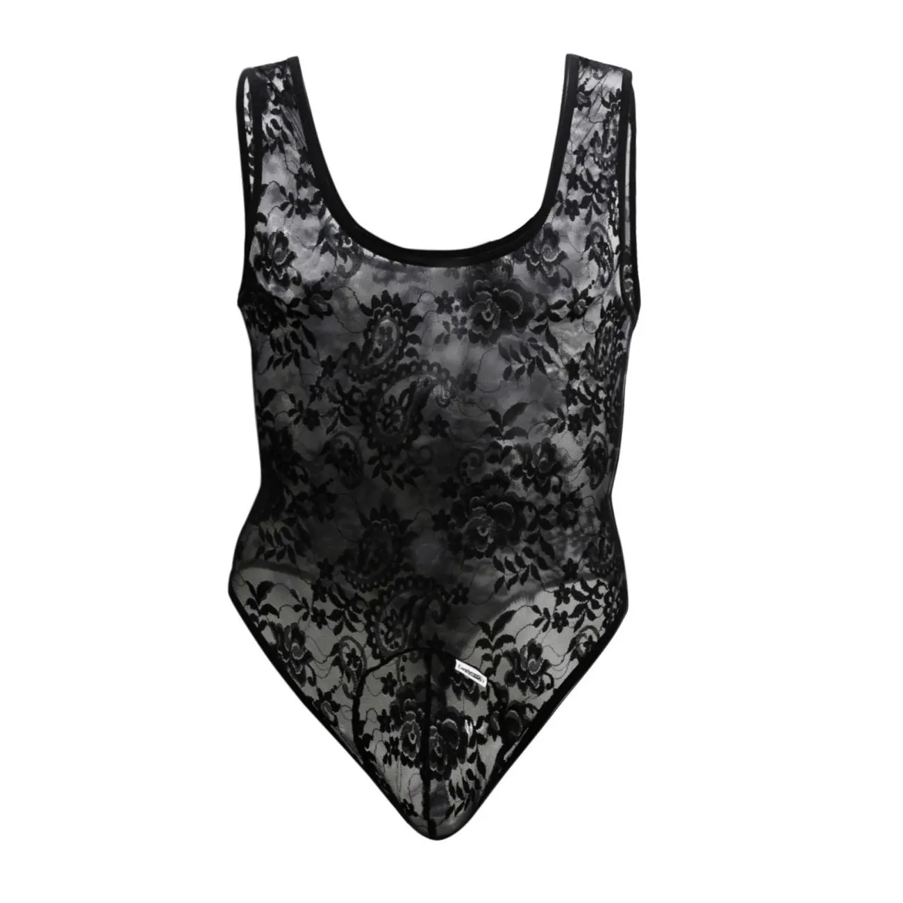 CandyMan 99380 Bodysuit Color Black