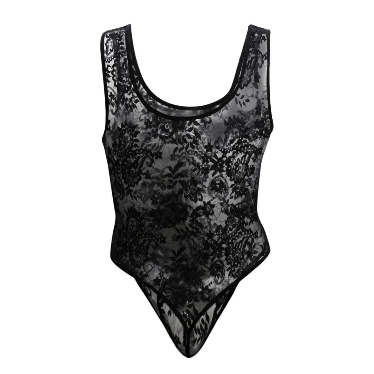 CandyMan 99380 Bodysuit Color Black