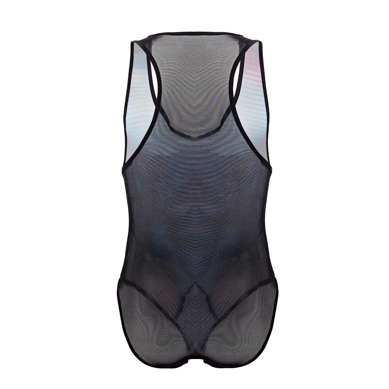 CandyMan 99725X Work-N-Out Bodysuit Color Moonlight Blue