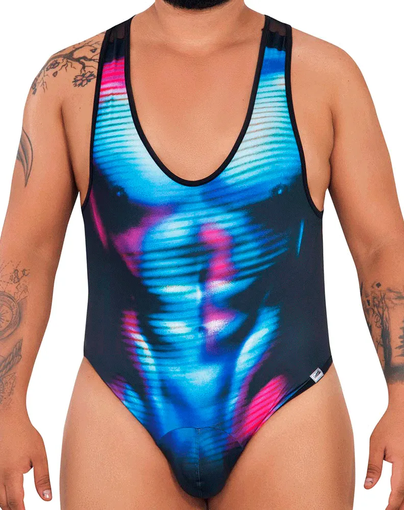 Candyman 99725x Work-n-out Bodysuit Moonlight Blue