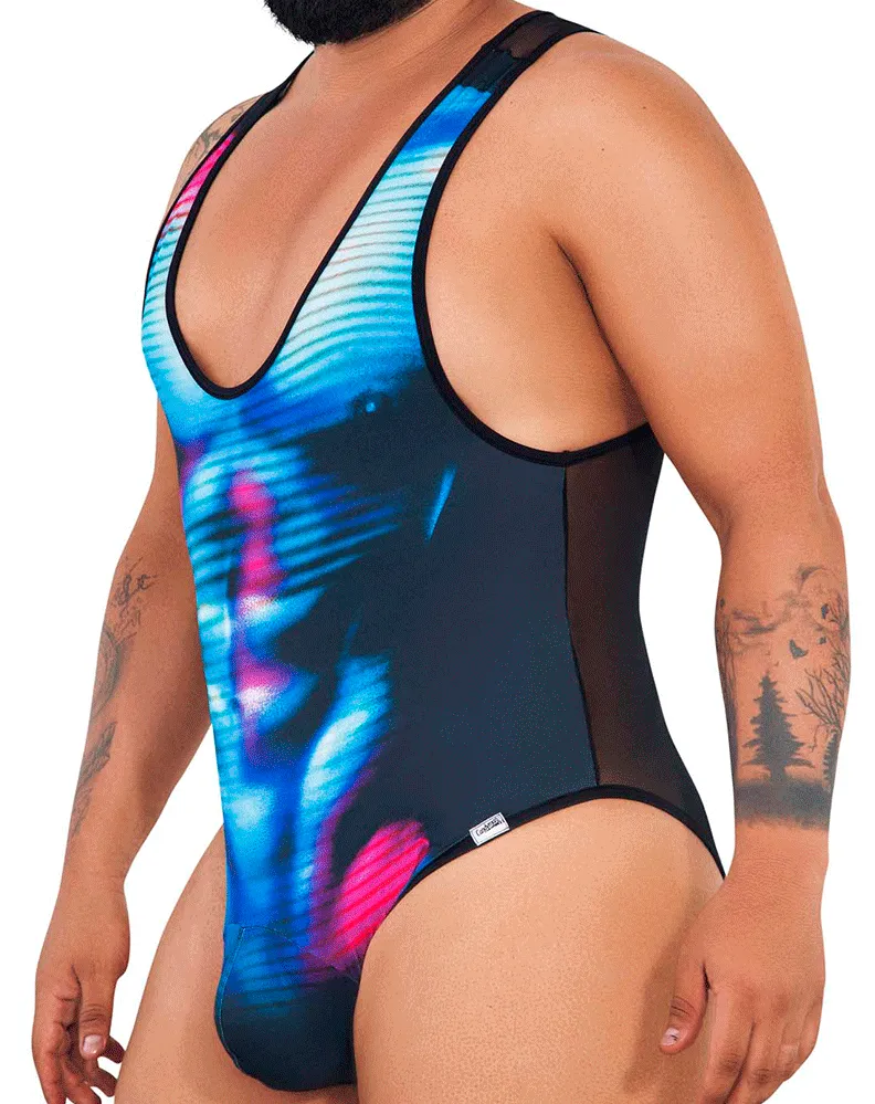 Candyman 99725x Work-n-out Bodysuit Moonlight Blue