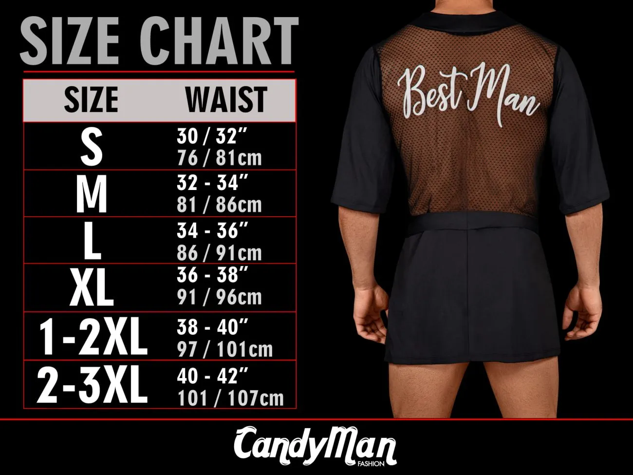 CandyMan Harness Bodysuit