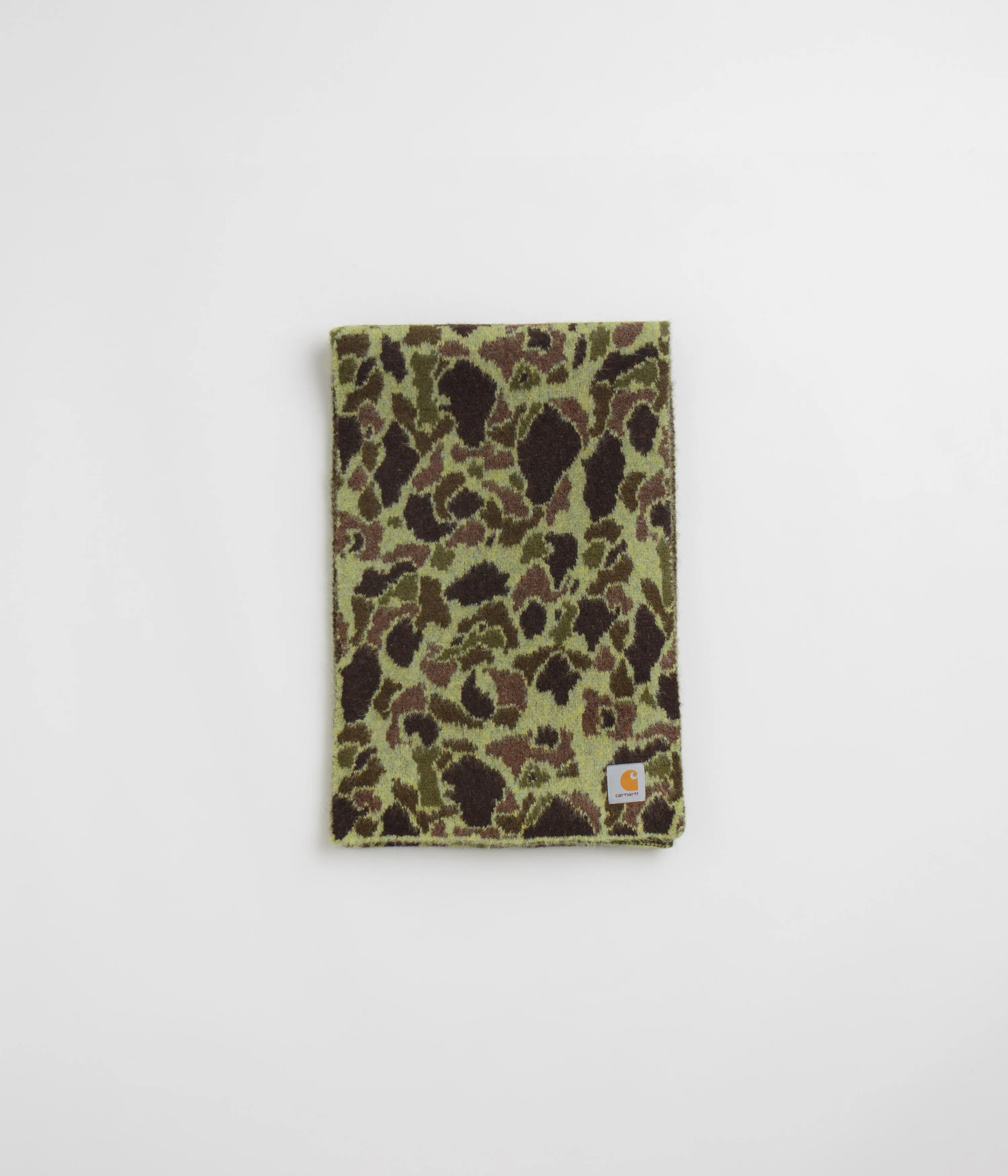 Carhartt Palmer Scarf - Camo Duck Jacquard / Green