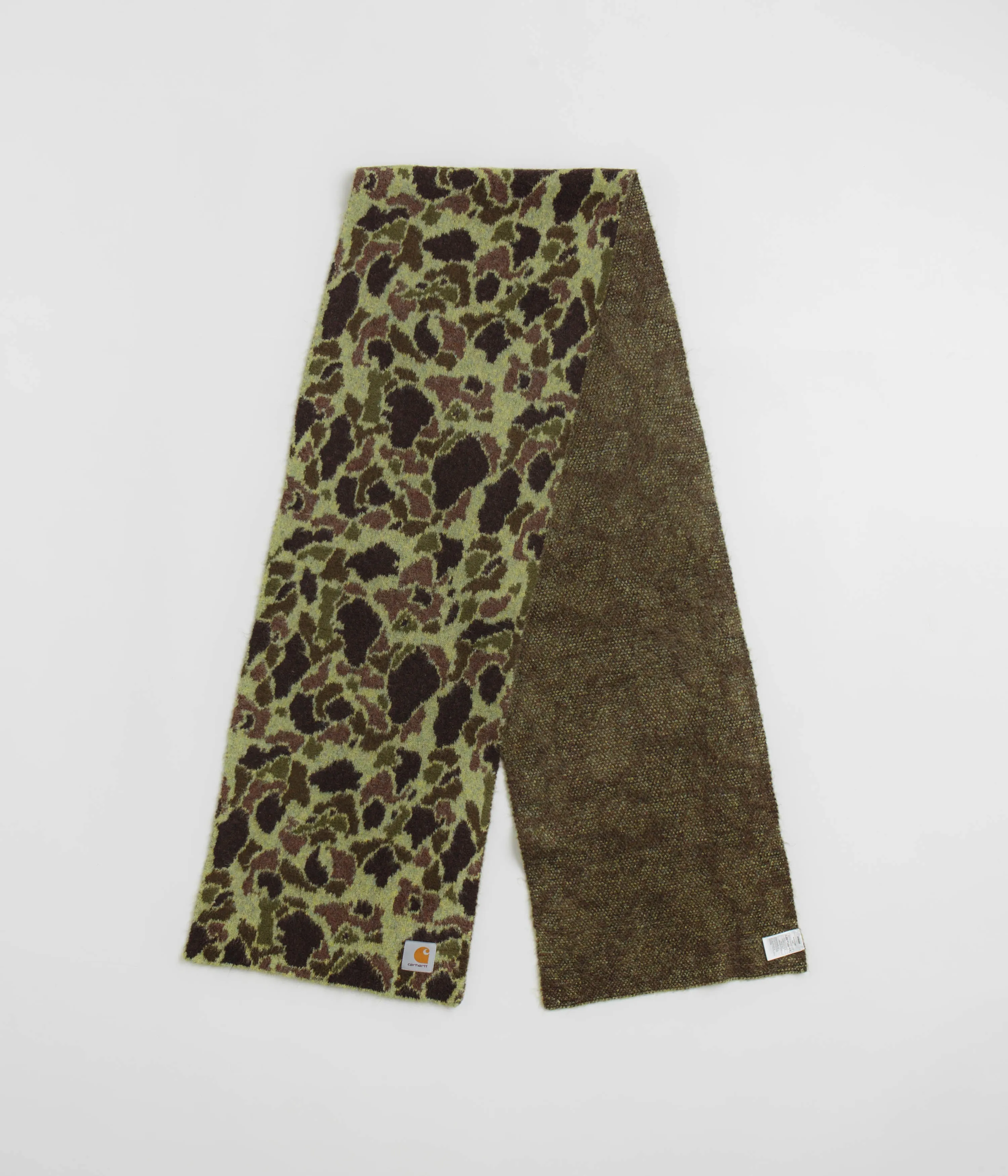 Carhartt Palmer Scarf - Camo Duck Jacquard / Green