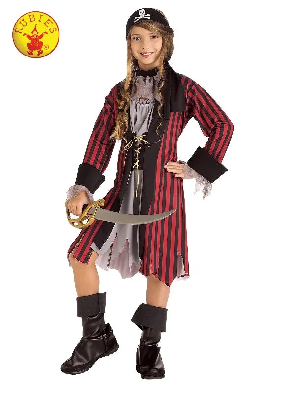 CARIBBEAN PRINCESS PIRATE COSTUME, CHILD