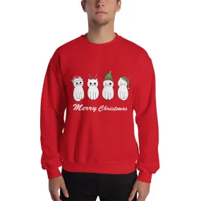 Christmas Cats Men's Sweatshirt